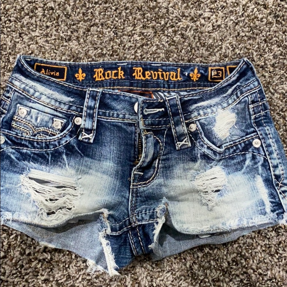 Rock revival shorts